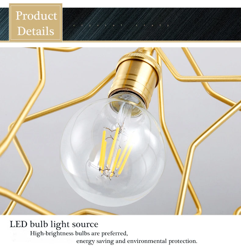 Скандинавская Люстра для ресторана Современная Минималистичная лампа бара