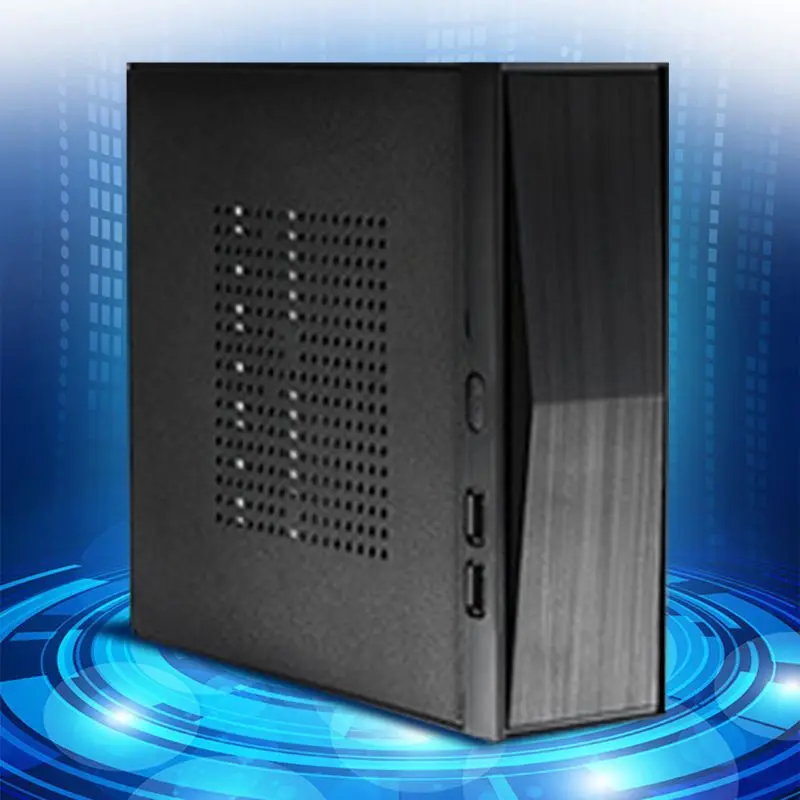 FH03 FH05 хост мини ITX Домашнего Офиса Компьютерный чехол USB2.0 с радиатора отверстие