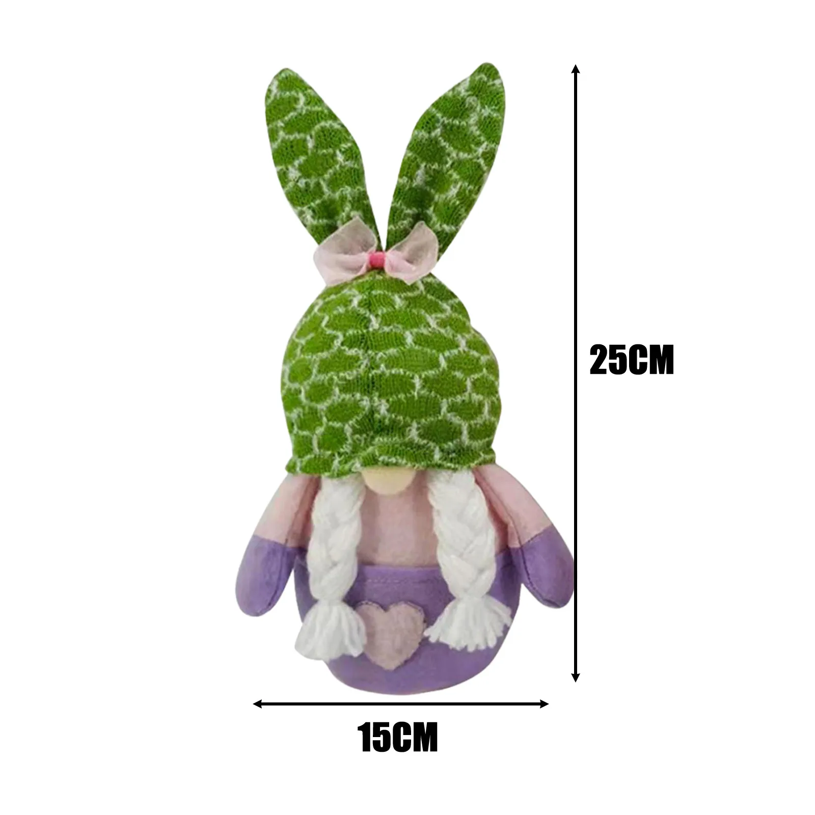 1 шт. Пасхальный кролик украшения для весенней подарочной комнаты плюшевая