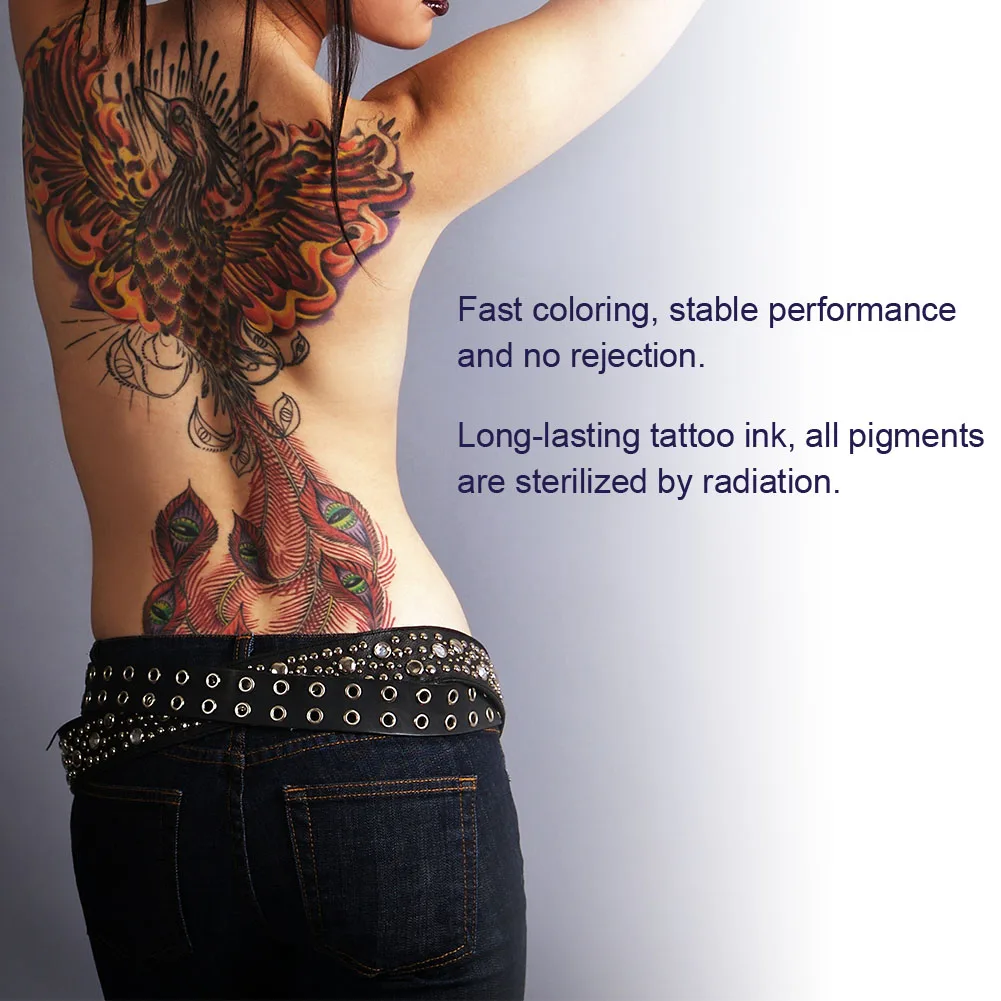 16 цветов 30 мл/бутылка профессиональная микроблейдинг тату чернила набор