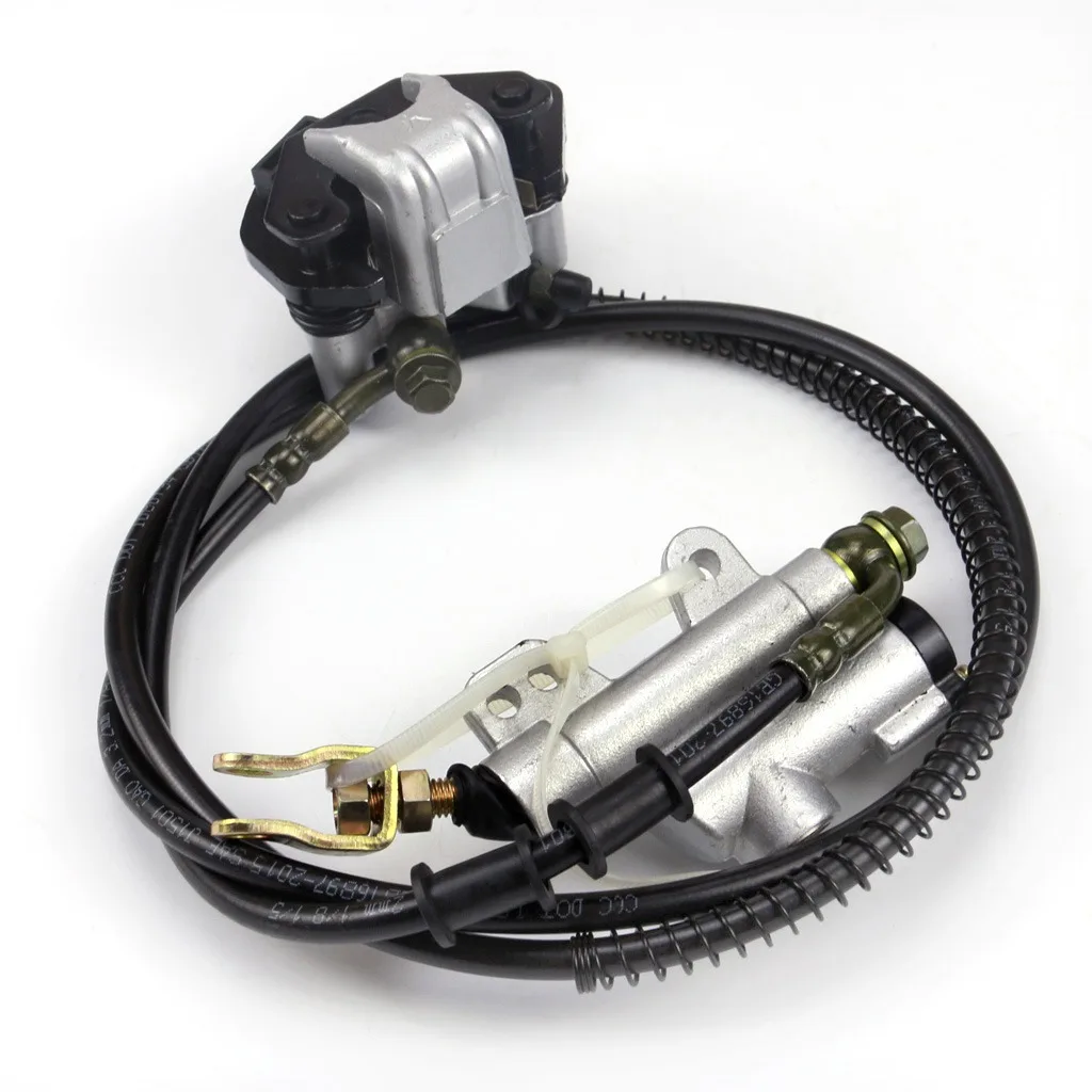 Задний тормоз в сборе суппорт главного цилиндра для ATV Quad Go Karts 50cc 90cc 110cc 125cc Coolster