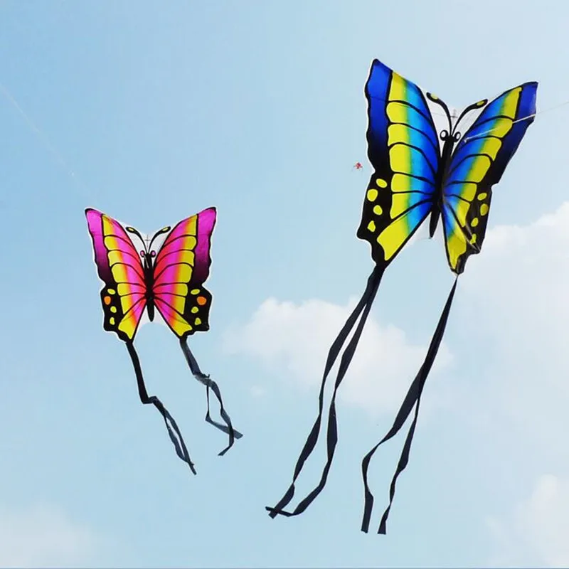 Высокое качество lober butterfly kite 2 шт./лот с ручной линией hcxkits завод Легко contrl ripstop нейлон птицы Орел