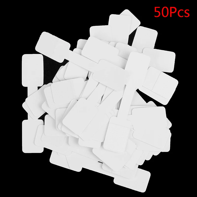 

50PCS Christmas Tree Shape Hang Tag DIY Kraft Gift Tags Christmas Cards Gift Wrapping Paper Labels Scrapbooking Garment Labels