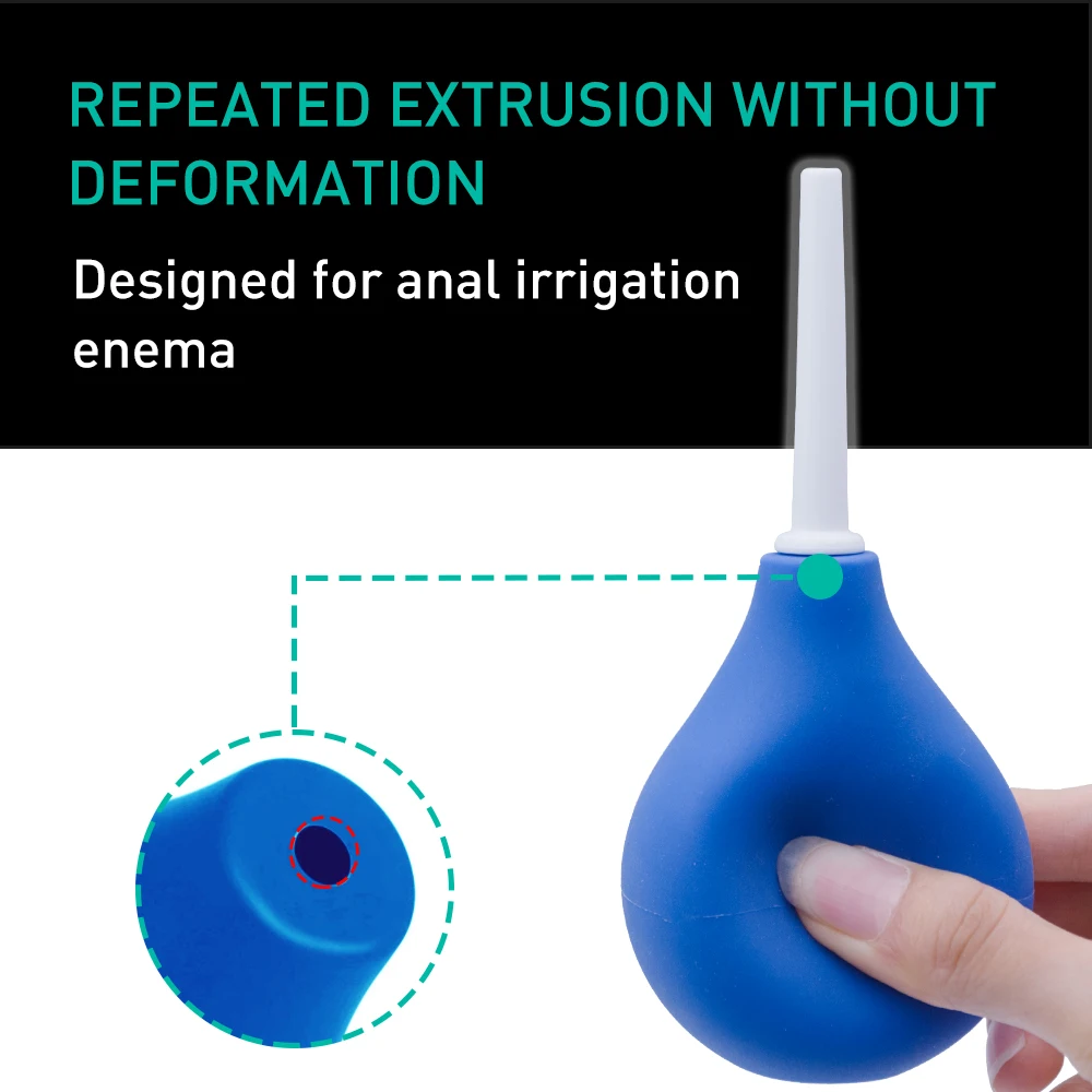 Очиститель влагалища и анального отверстия клизма очищающая лампочка