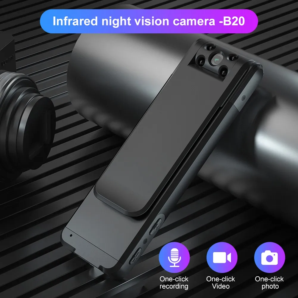 

Digital Video Recorder Body Camera Night Vision Recorder Mini Camera Portable Miniature Magnet Camcorder Small Car DVR Camera