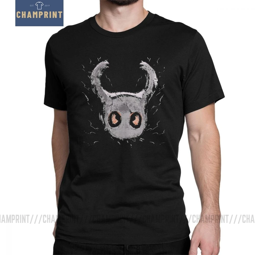 Sacrifice Hollow Knight T-Shirts for Men Game Leisure Cotton Tees O Neck Short Sleeve T Shirts Original Tops