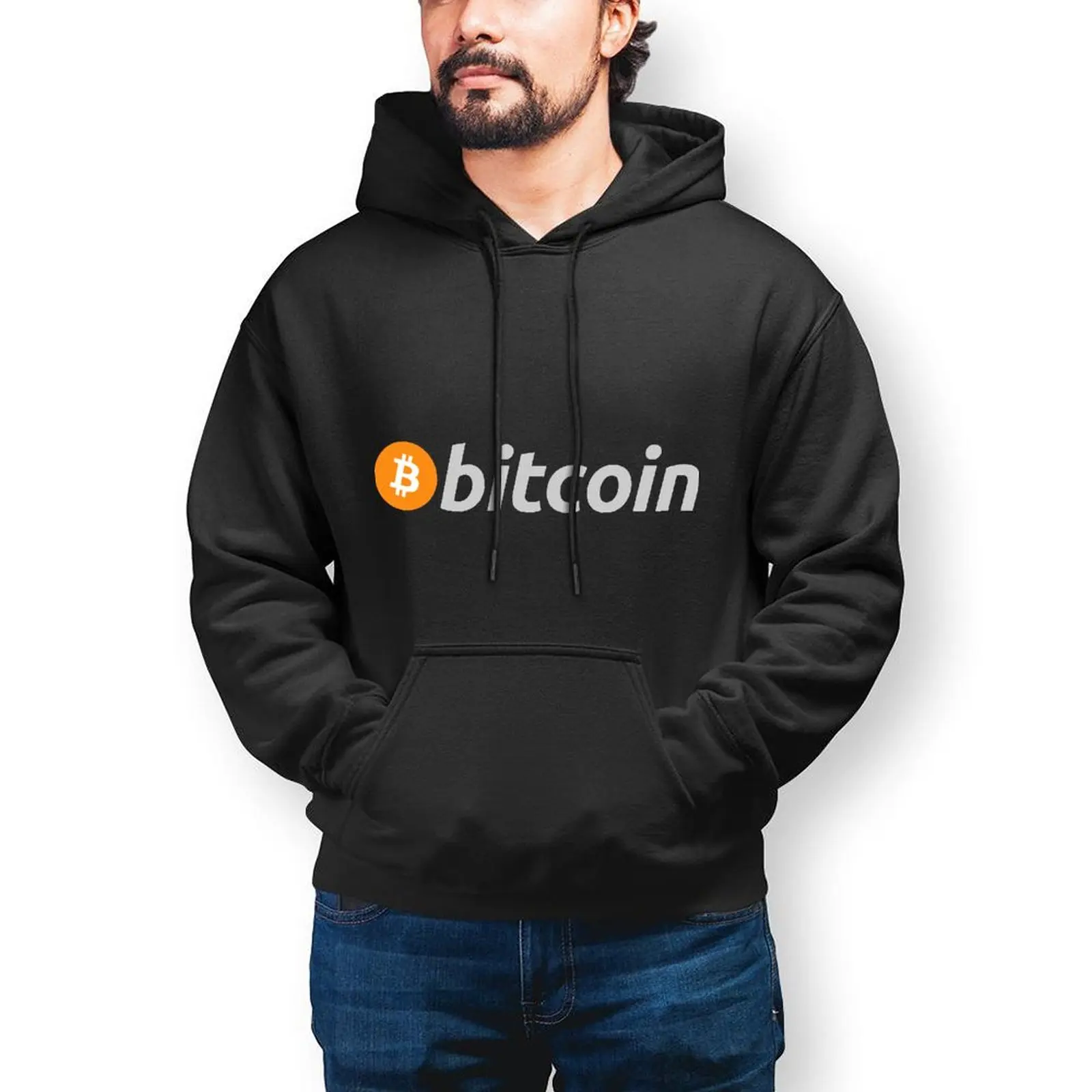 

Bitcoin Hoodie Cotton Bitcoin Official Hoodies Fashion Long Sleeve Streetwear Pullover Hoodie X Autumn Mens