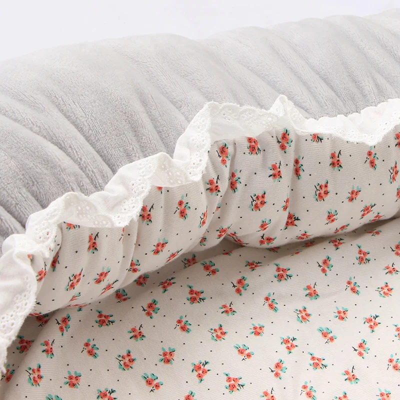 

Portable Baby Bed Multi-function Infant Crib Nursery Travel Anti-vomiting Pillow Sleep Positioning Wedge Anti-Reflux Cushion