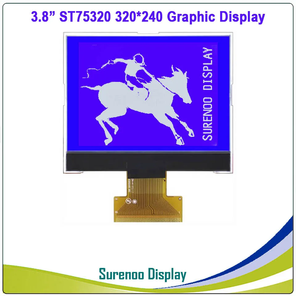 Blue Without PCB 3," 320X240 320240 Графический ЖК-модуль дисплей панель экран LCM с ST75320 контроллер поддержка последовательного SPI - Цвет: Blue Without PCB