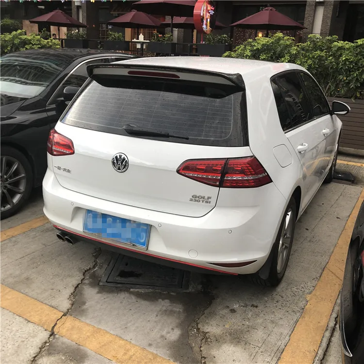 Спойлер для гольфа 2014 2018 Volkswagen Golf 7 5 FZRK ABS пластиковый материал заднее крыло