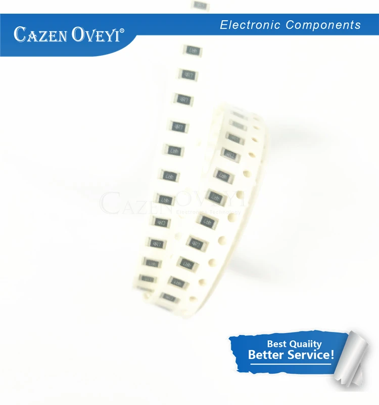 100 шт./лот 1206 SMD резистор 1% 390 Ом чиповый 0 25 Вт 1/4 390R 391|Резисторы| |