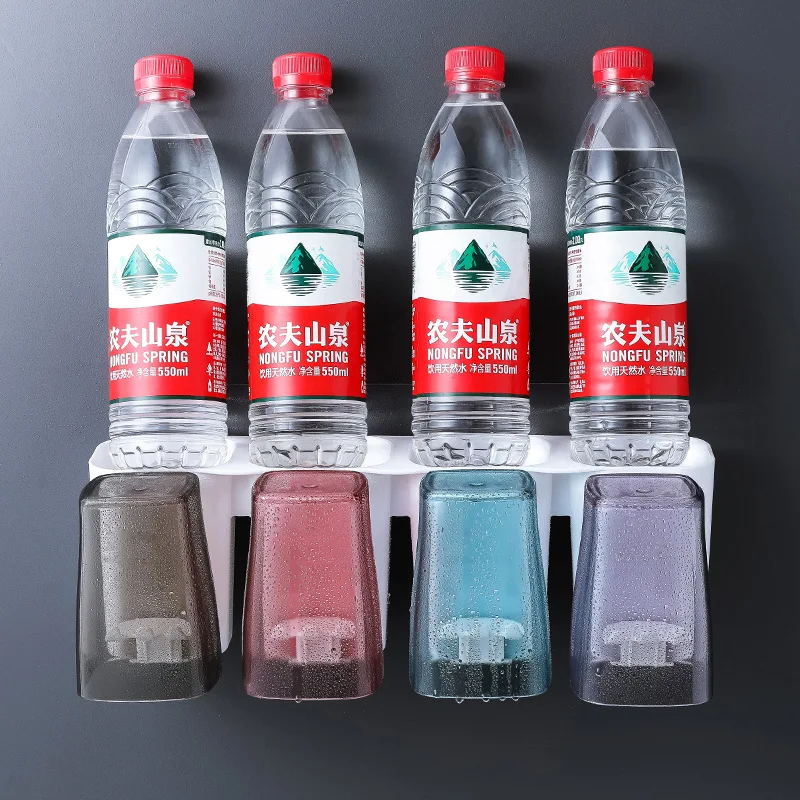 toothbrush holder toothbrush glass cup brush pot a tooth mouthwash plasticwall mounted toothbrush holder bathroom accessories free global shipping