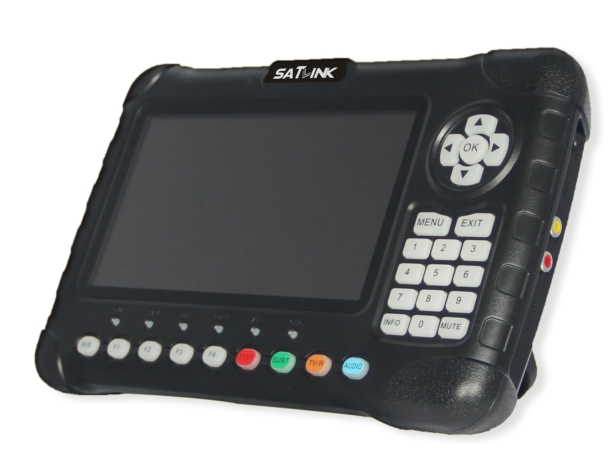 Satlink 6980 hevc h.265 7 дюймов ЖК дисплей WS6980 ws DVB S2/C T2 оптического обнаружения спектра