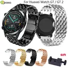 Ремешок для часов Huawei watch GT  GT2 46 мм умный ремешок из нержавеющей стали 22 мм ремешок для часов HUAWEI WATCH2 pro honor magic браслет