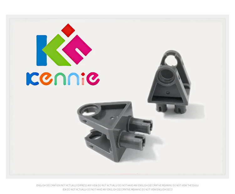 

50 шт./лот Kennie DIY MOC строительные блоки совместимы с высокотехнологичными аксессуарами 32069 черная Подвеска 2x2x3 руля