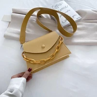 chain shoulder bags for women 2020 luxury solid color cross body bag female crossbody bag travel handbags lady party clutch