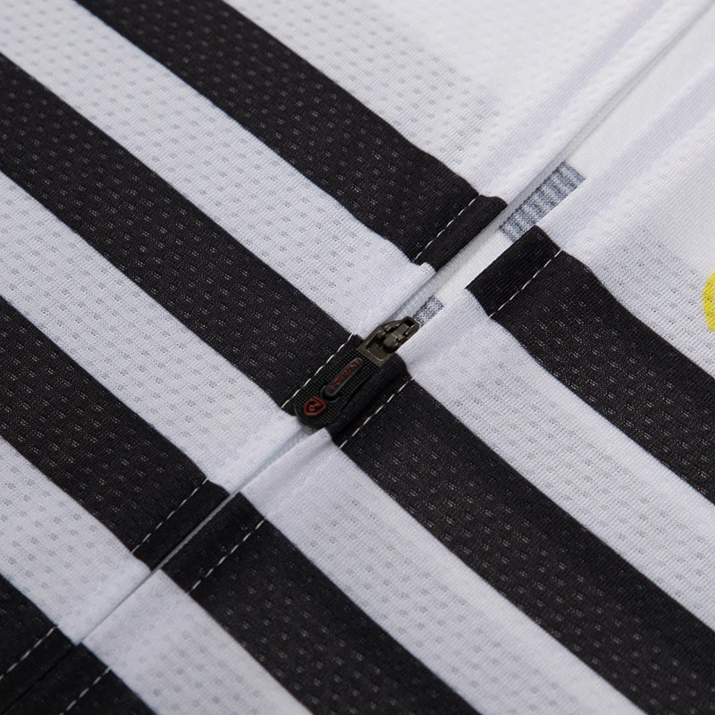 Унисекс летние велосипедные майки в черную полоску дышащие быстросохнущие с