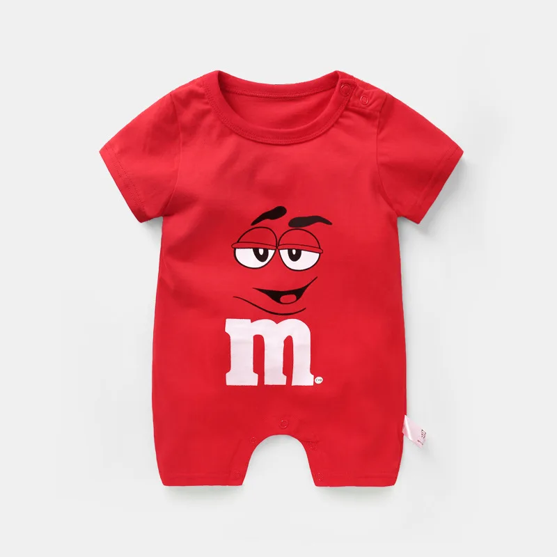 

Cotton Baby Romper Short Sleeve Infant Rompers Baby Boys Girls Jumpsuit Newborn Clothes Kids Clothing Toddler 0-2Y Summer