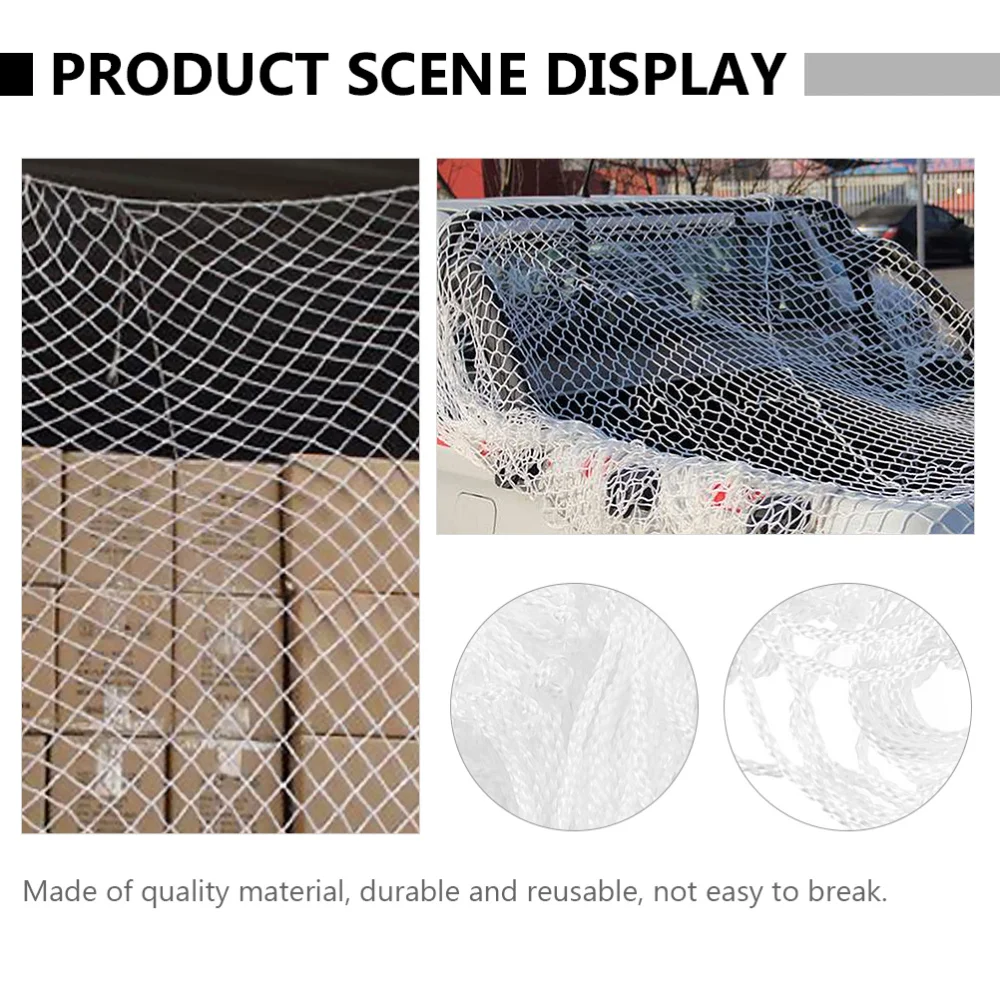 

1pc Heavy Cargo Net Container Protection Net Reusable Protection Net (White)