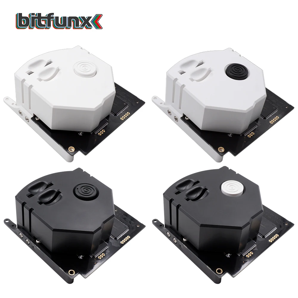 Bitfunx GDEMU Remote SD Card Mount Kit the Extension Adapter for SEGA Dreamcast GDEMU with Extender Cable Black Color