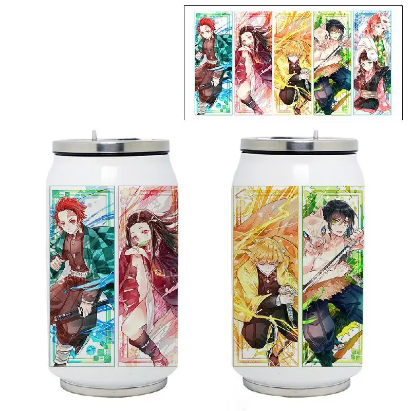 Изоляционная чаша из нержавеющей стали с изображением дьявольского клинка Аниме