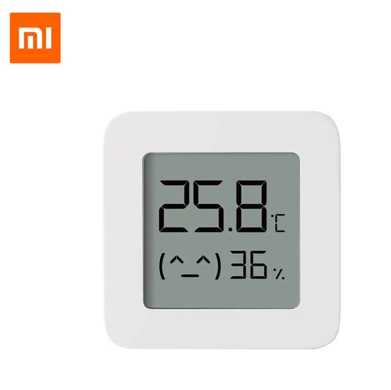 Умный термометр Xiaomi Mijia 2 Bluetooth датчик температуры и влажности цифровой гигрометр