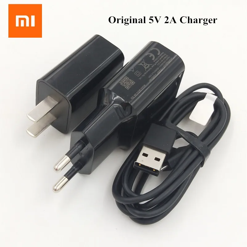 Оригинальный Xiaomi USB зарядное устройство 5 В 2A адаптер EU US UK вилка Дорожное