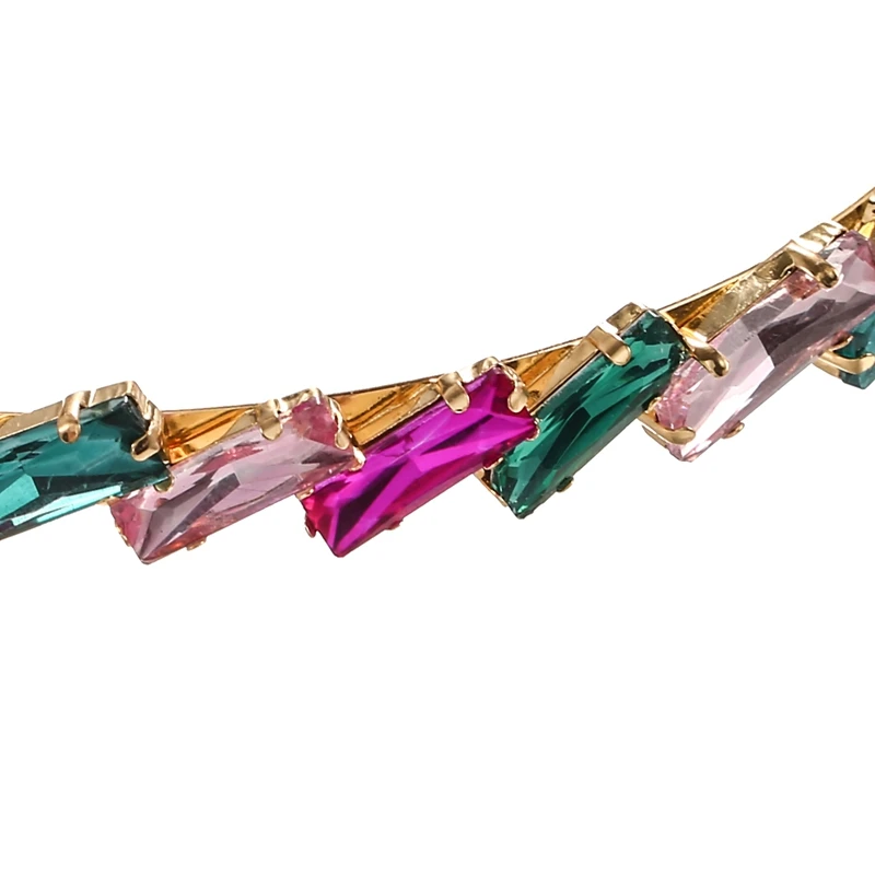 Ободок стразы для волос девушек Match Right блестящий роскошный ободок аксессуары