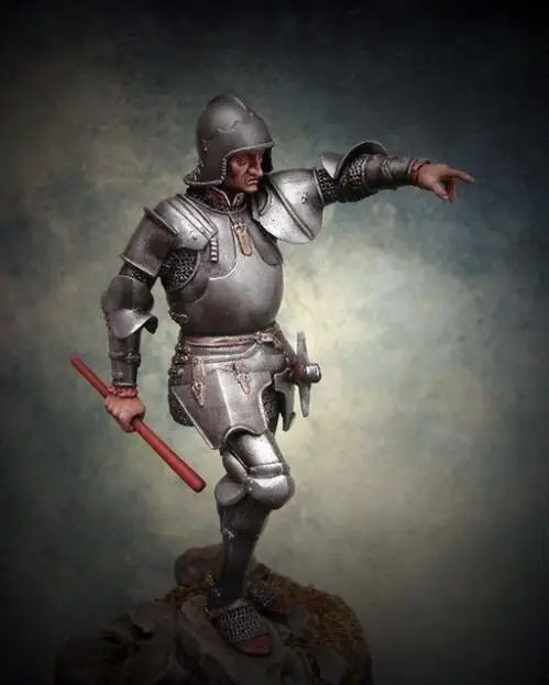 1/24 Смола Модель Строительный мининабор фигурка рыцаря|Наборы для сборки моделей|