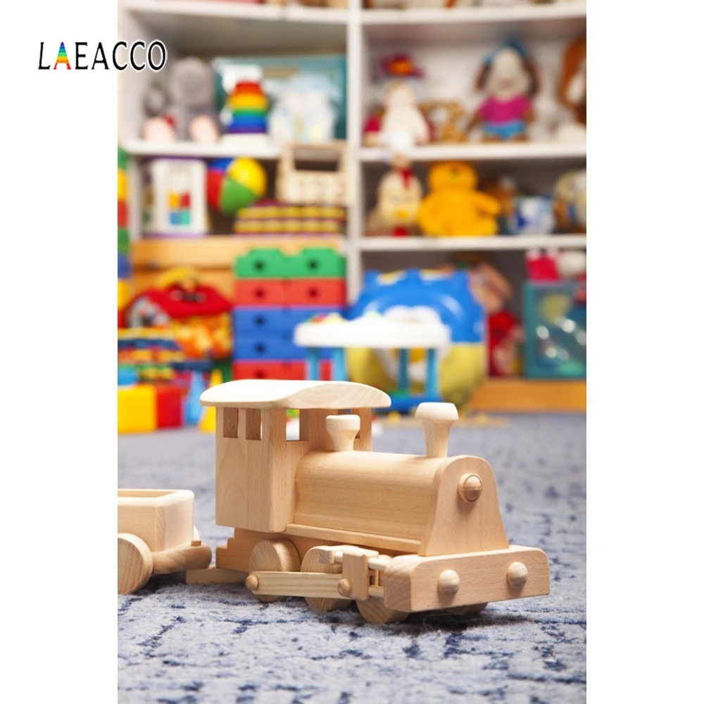Laeacco Children Brain Game Lego Toys Baby Blackboard Photography Backgrounds Customized Photographic Backdrops For Photo Studio |