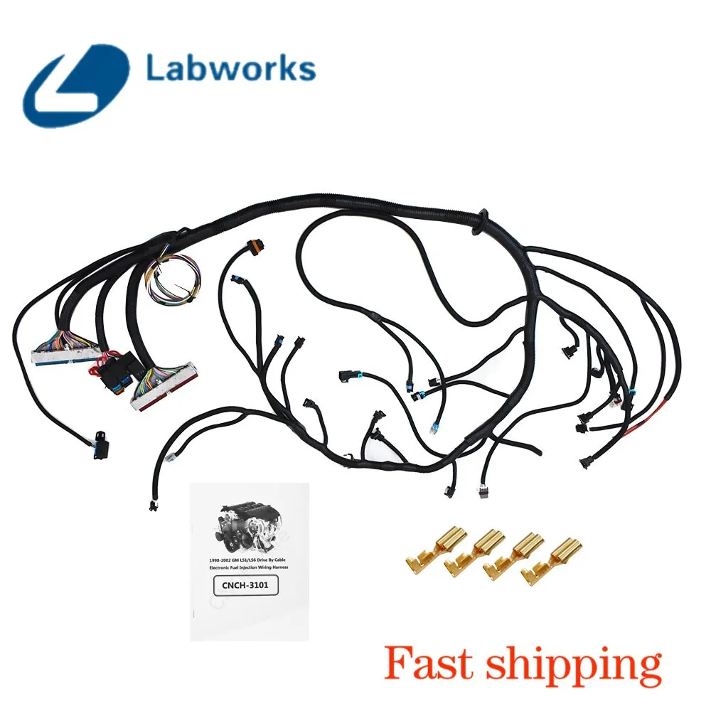 Автономная электропроводка DBC LS1 lt56 или неэлектрическая 4 8 5 3 6 дюймов | Автомобили