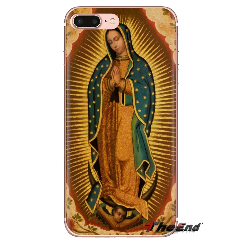 Для Xiao mi 6 A1 Max x 2 5X 6X Red Note 5 5A 4X 4A A4 4 3 Plus Pro силиконовый чехол Virgin De Guadalupe Virgen Mary |