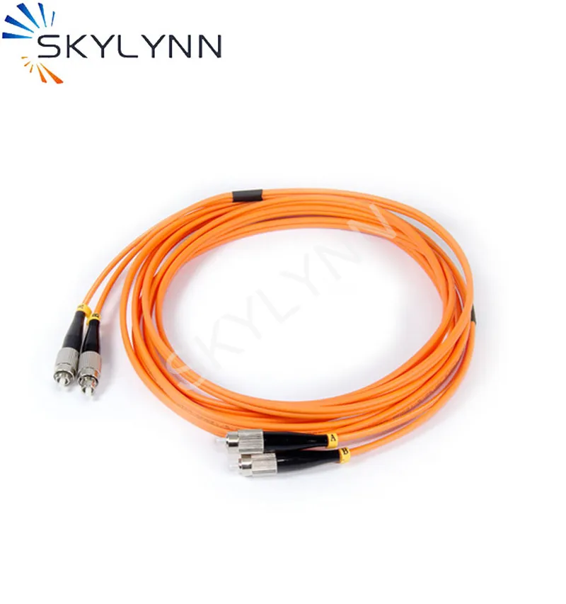 Многомодовый оптический патч-корд FC/UPC-FC/UPC 20 шт. длина 5 м OM2 Оранжевый LSZH оболочка