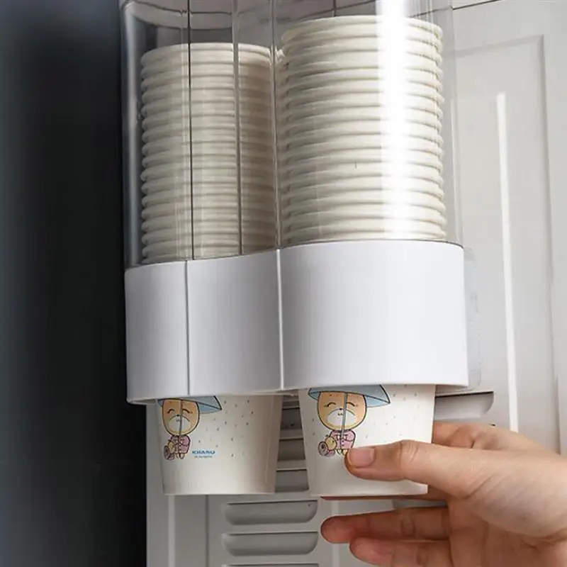 Одноразовая полка для стаканчиков Бесплатная бумажных настенный диспенсер воды