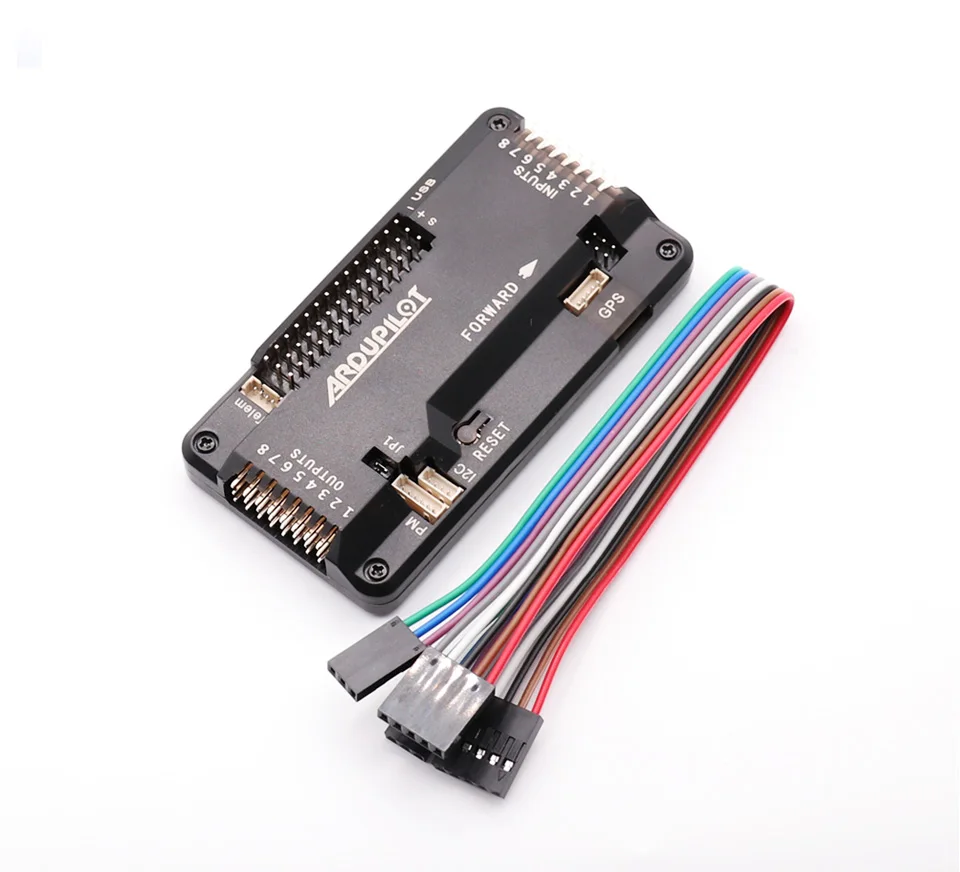 Placa de controlador de vuelo APM2.8 APM 2,8, apm 2,5 2,6, actualizado con br&uacute;jula interna para cuadric&oacute;ptero RC, multic&oacute;ptero, Ardupilot-1