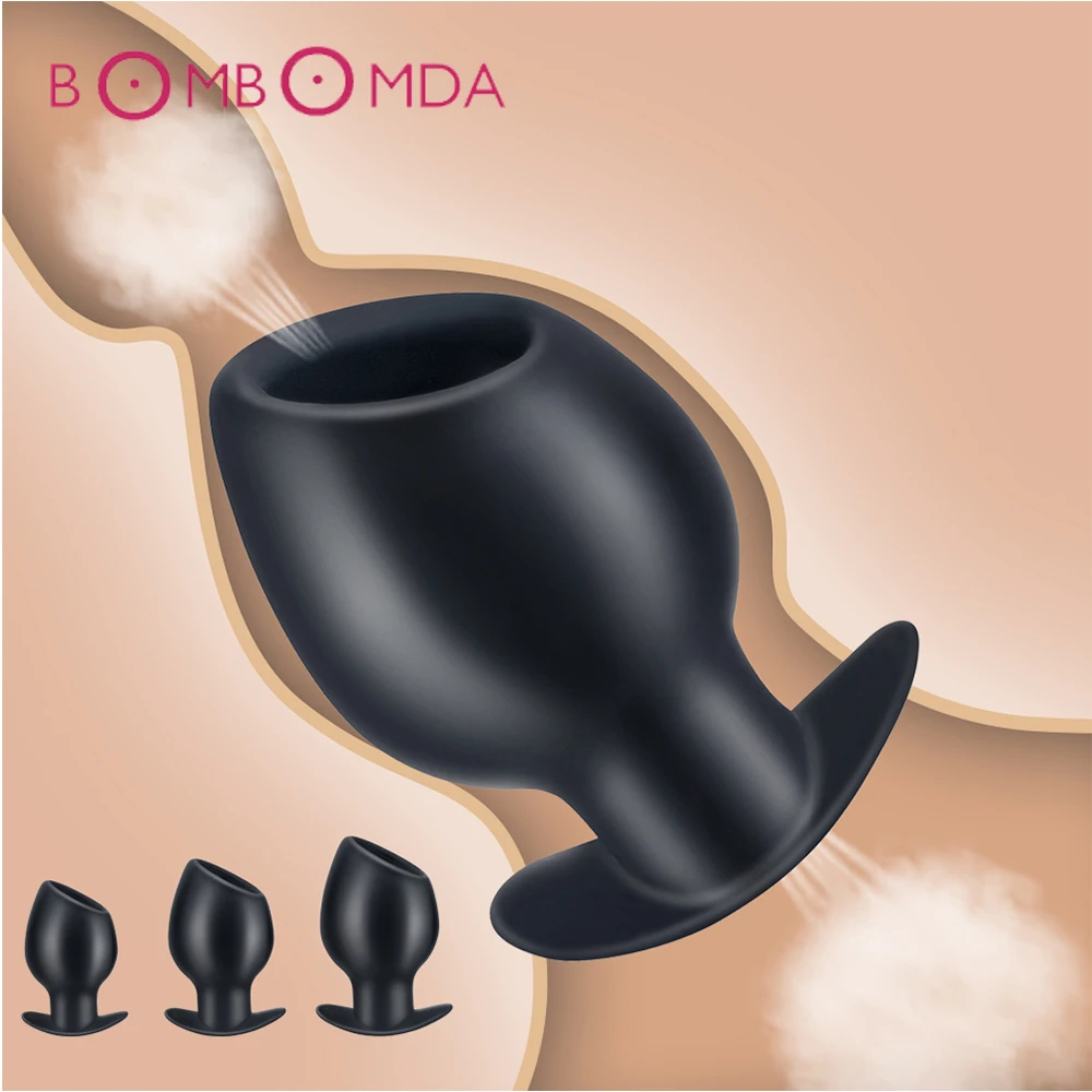 Anal Dilator Hollow Butt Plug Silicone Vaginal Speculum Adult Sex Toys Prostate Massager Anus Expander Intimate Goods For Unisex | Красота и