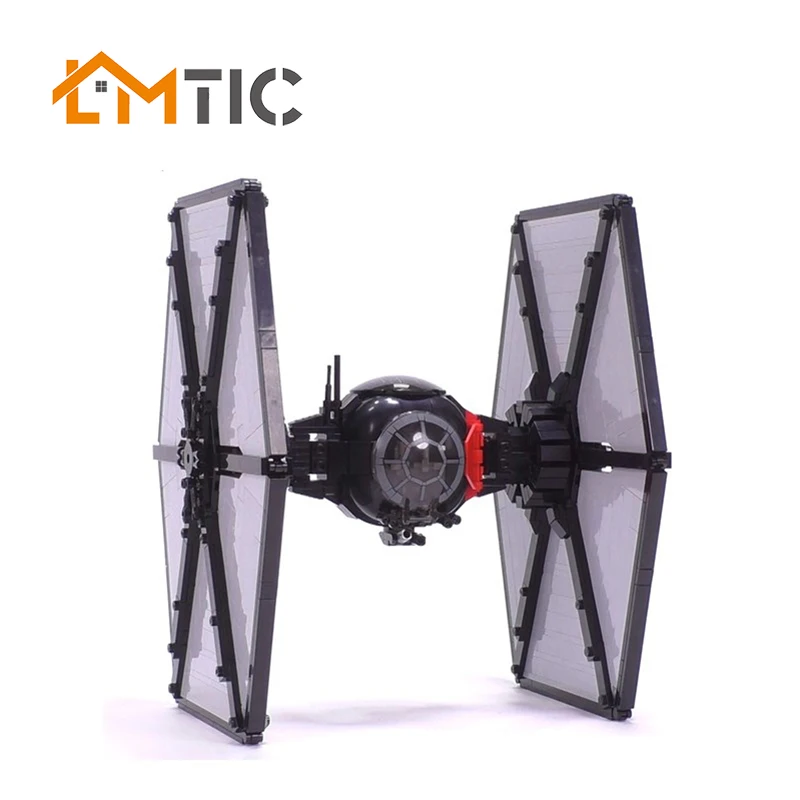 Строительные блоки MOC Space Series имперский боец с привязанным швом космический