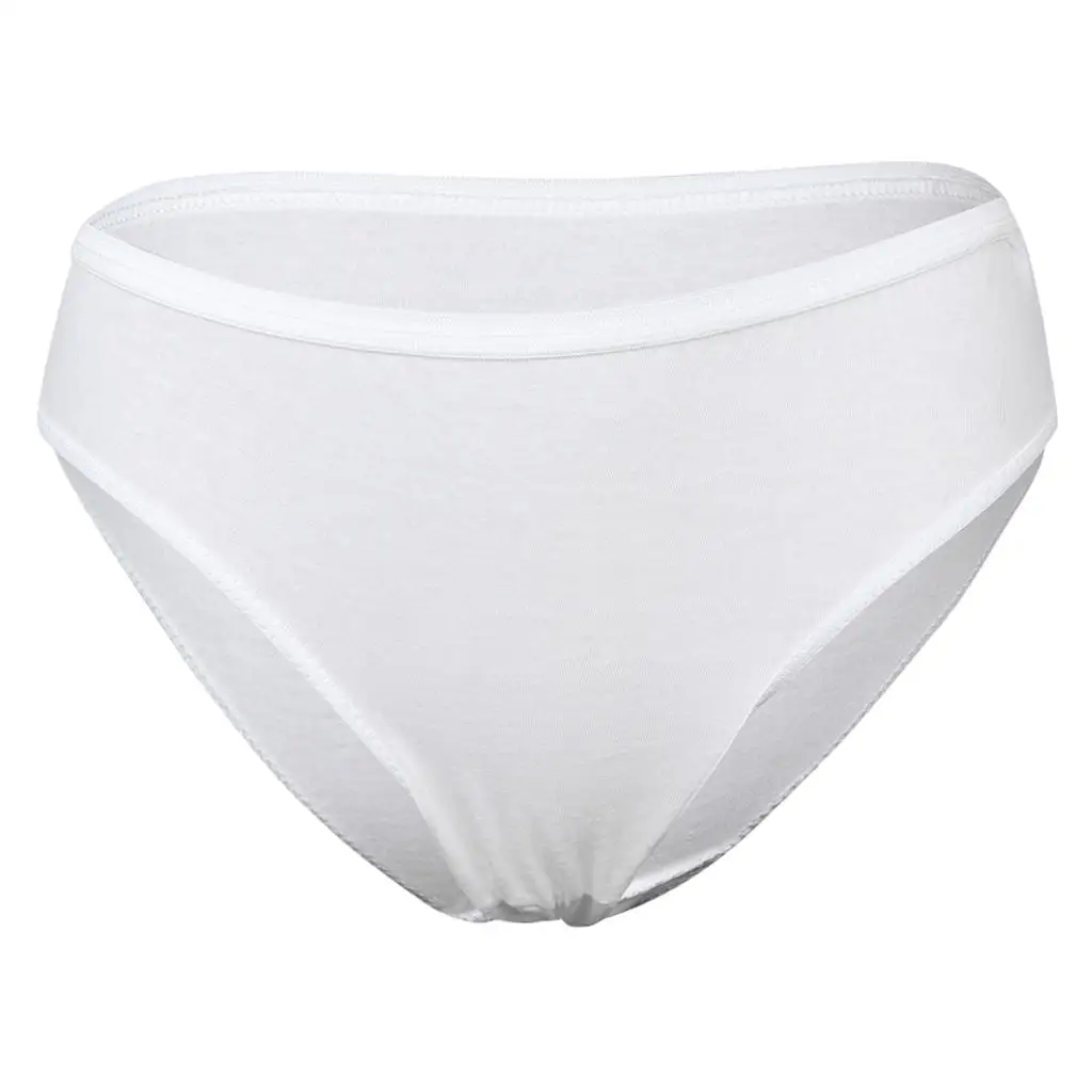 

Women Incontinence Briefs Travel Spa Disposable White Briefs