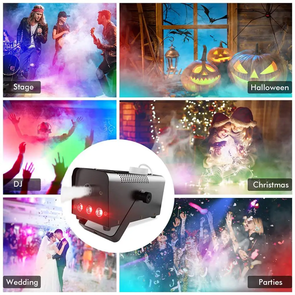 Светодиодная дымовая машина Studyset 500 Вт для воздушной колонки с беспроводным