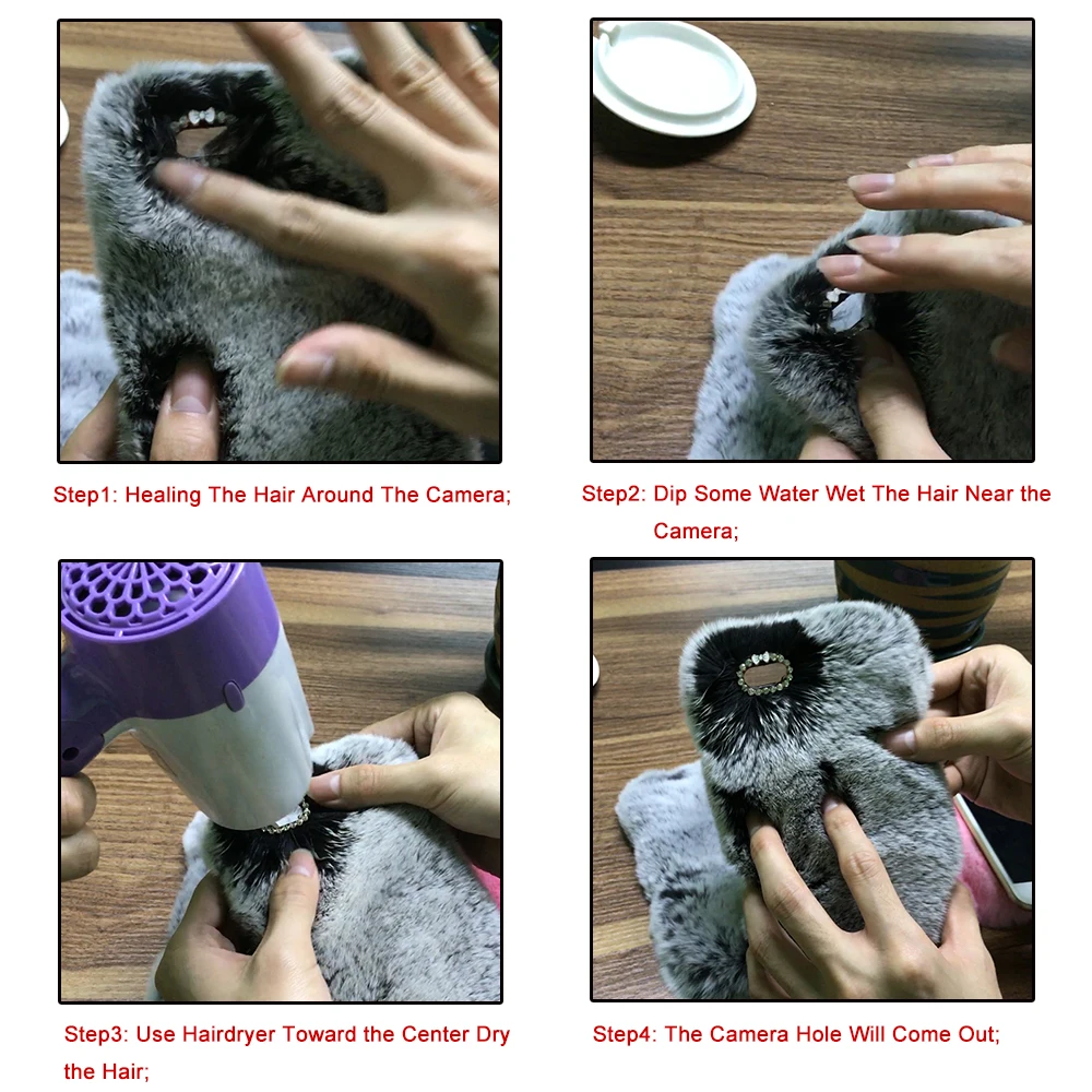 11 Pro Для женщин кроличий мех чехол для iPhone Max X 6/6 S/7/8 Plus 5/5S/SE зимние теплые из мягкой