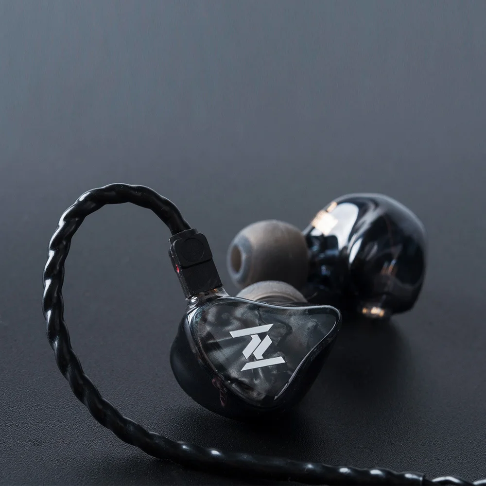 AK Yinyoo ASH 1DD+ 1BA гибридные наушники в ухо HIFI бас наушники вкладыши головной разъем DJ гарнитура заменен кабель Yinyoo V2 D2B4 топаз