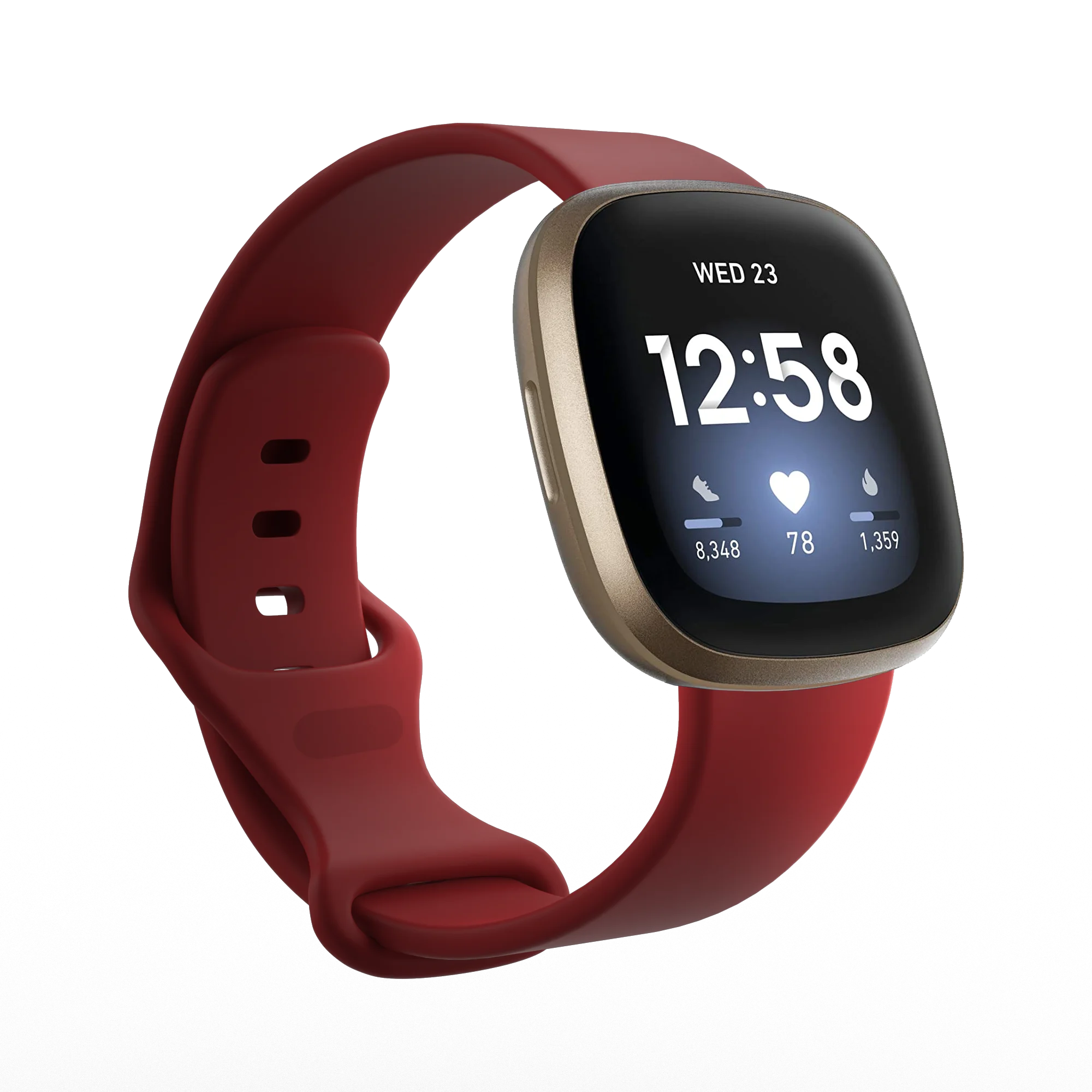 Сменный ремешок для Fitbit Versa 3 Sense силиконовый браслет цветной Смарт часы
