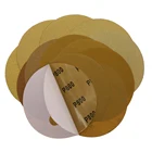 Наждачная бумага PSA, 6 дюймов, 150 мм, самоклеящиеся липкие обратные шлифовальные диски для шлифовальных машин и деревообработки