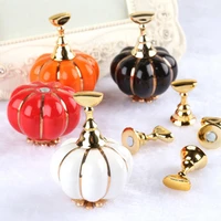 magnetic pumpkin nail holder display sticky tabs with tips practice training stand accessories nail art showing shelf equipment