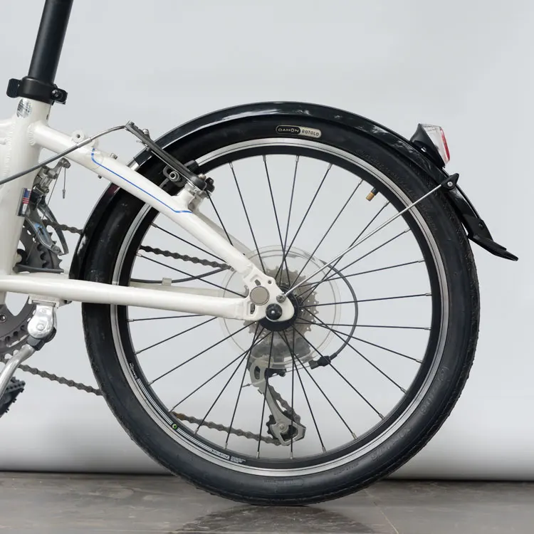20 дюймов складное Велосипедное крыло 2 шт. переднее заднее Велосипедное брызговик MTB Велосипедное крыло с задним светильник Аксессуары для велосипеда
