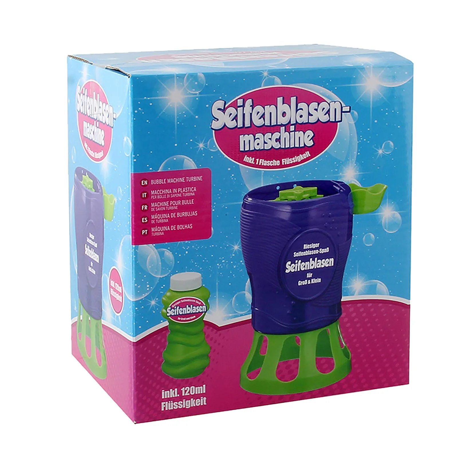 

50ml Automatic Bubble Blower Portable Bubble Maker Baby Bath Toys Bathtub Soap Toys For Kids Bubbles Outdoor Indoor Party Game