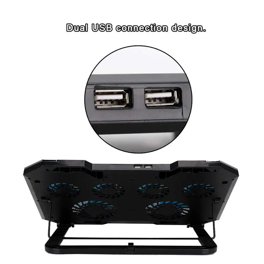 18 дюймов малошумный игровой ноутбук RGB светодиодный охладитель шесть