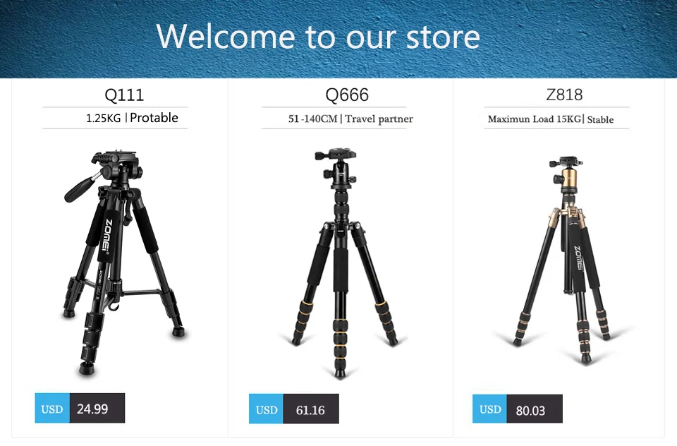 Штатив для камеры для смартфона цифровая камера stativ Protable Photographic Tripode мини-штатив для путешествий легкая подставка для камеры