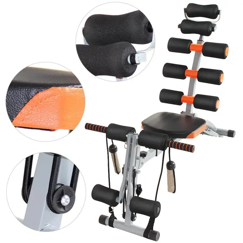 

Adjustable Fitness Sit Up Bar Assistant Gym Exercise Device Resistance Tube Workout Bench Equipment For Home Abdominal HWC
