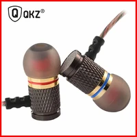 qkz dm6 in ear 3 5mm earphone metal 3d heavy bass sound quality earphone sport headset for all cel pk kz as10 zs10 v80